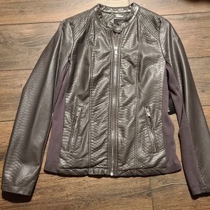 Faux Leather Jacket
